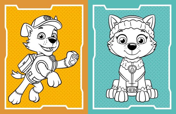 Produktbild: PAW Patrol 3-in-1 Malbuch I Ab 4 Jahren