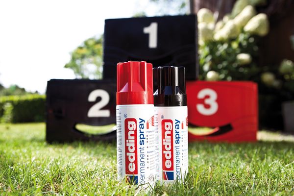 Produktbild: 5200 Permanent Spray, verkehrsrot gl&auml;nzend, 200ml Premium Acryllack