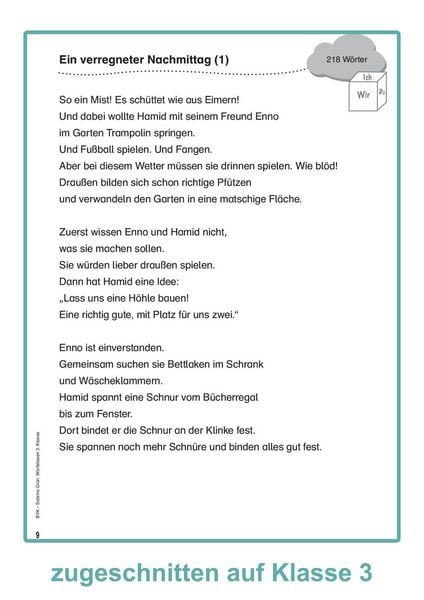 Produktbild: W&uuml;rfellesen &ndash; 3. Klasse