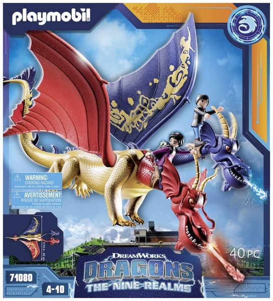 Produktbild: PLAYMOBIL 71080 - Dragons, Die 9 Welten - Wu & Wei mit Jun