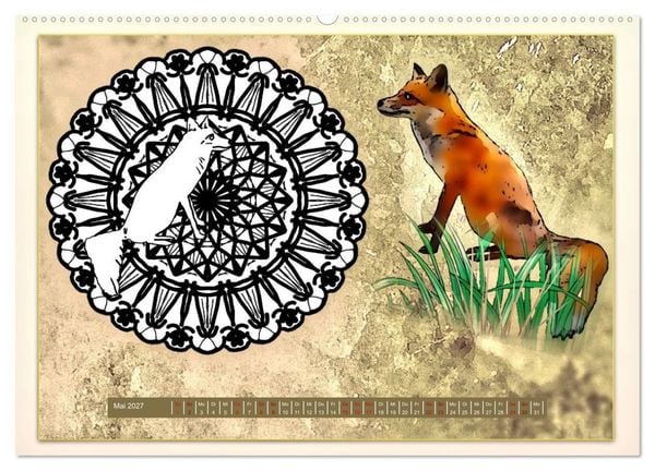Produktbild: Mandalas 2027 - Beruhigende Momente (Wandkalender 2027 DIN A2 quer), CALVENDO Monatskalender