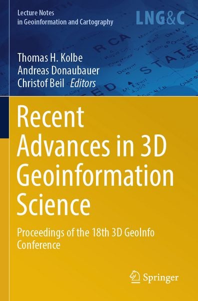 Produktbild: Recent Advances in 3D Geoinformation Science