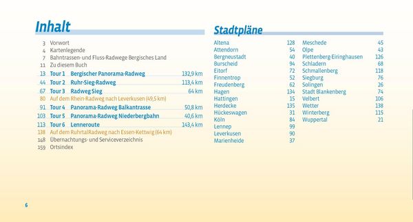 Produktbild: Bahntrassen- und Fluss-Radwege Bergisches Land