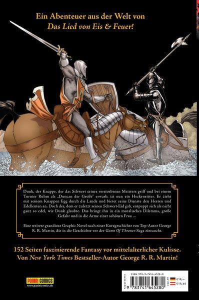 Produktbild: Der Heckenritter - Die Graphic Novel (Die Vorgeschichte zu Game of Thrones)