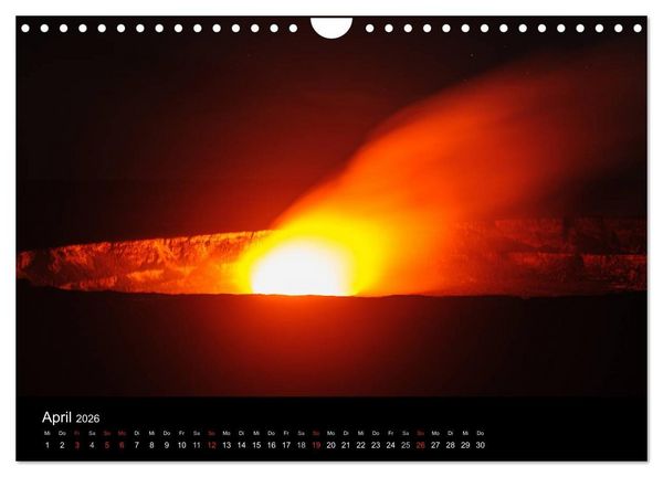 Produktbild: Hawaiianische Tr&auml;ume Big Island (Wandkalender 2026 DIN A4 quer), CALVENDO Monatskalender