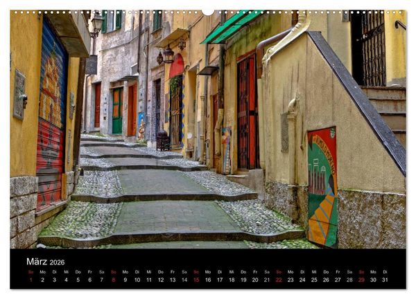 Produktbild: Ligurien - die italienische Riviera (Wandkalender 2026 DIN A2 quer), CALVENDO Monatskalender