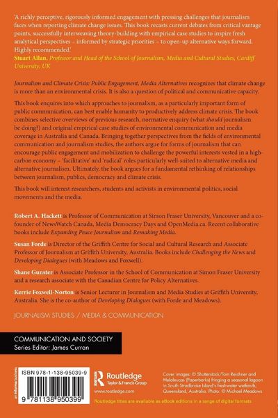 Produktbild: Journalism and Climate Crisis