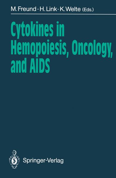 Produktbild: Cytokines in Hemopoiesis, Oncology, and AIDS