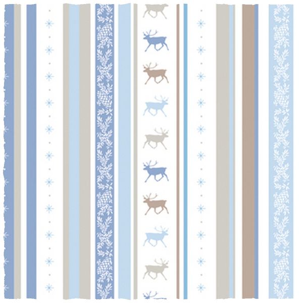 Produktbild: URSUS Faltbl&auml;tter Faltbl&auml;tter Transparent Winter, 15 x 15 cm, 50 Blatt