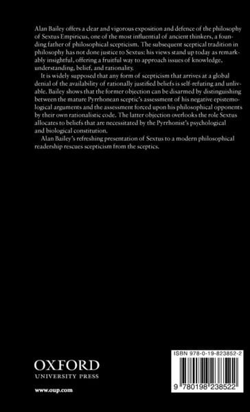 Produktbild: Sextus Empiricus and Pyrrhonean Scepticism