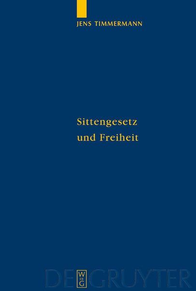 Produktbild: Sittengesetz und Freiheit
