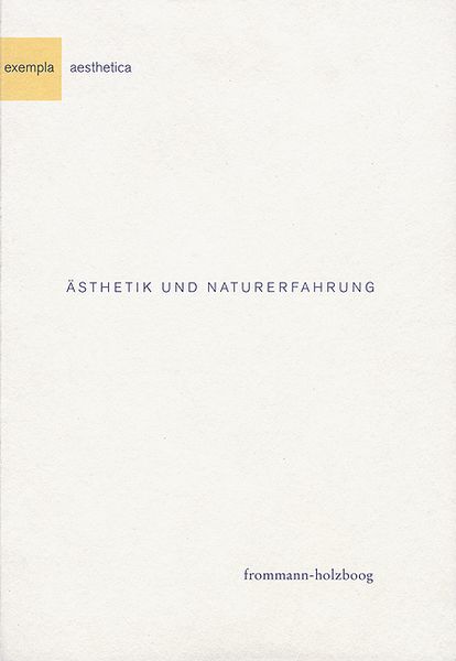 Produktbild: &Auml;sthetik und Naturerfahrung