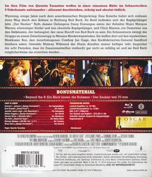 Produktbild: The Hateful 8