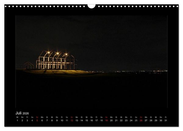 Produktbild: Extraschicht im Ruhrgebiet - Nachts ist es nicht dunkel! (Wandkalender 2026 DIN A3 quer), CALVENDO Monatskalender