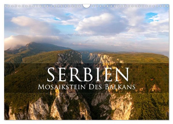 Produktbild: Serbien - Mosaikstein des Balkans (Wandkalender 2026 DIN A3 quer), CALVENDO Monatskalender