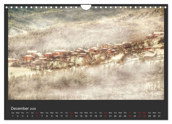 Produktbild: Adorable Nature - Images from Bulgaria / UK-Version (Wall Calendar 2026 DIN A4 landscape), CALVENDO 12 Month Wall Calendar