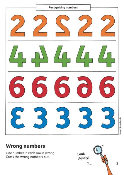 Produktbild: Preschool Activity Book for 5 Years - Boys and Girls - Numbers and quantities