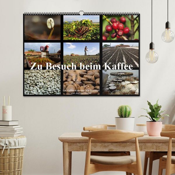 Produktbild: Zu Besuch beim Kaffee (Wandkalender 2026 DIN A2 quer), CALVENDO Monatskalender