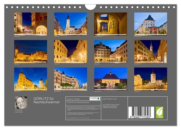 Produktbild: G&Ouml;RLITZ f&uuml;r Nachtschw&auml;rmer (Wandkalender 2026 DIN A4 quer), CALVENDO Monatskalender