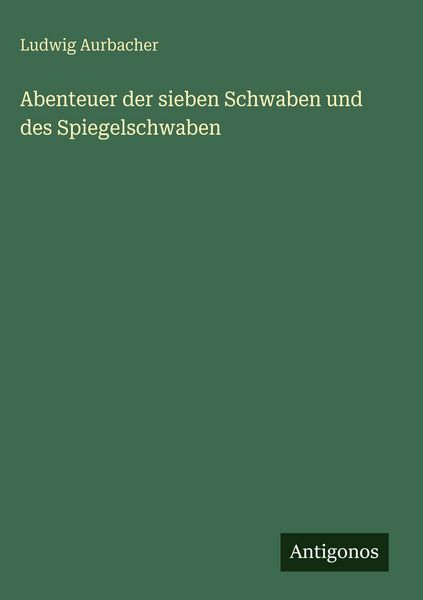 Produktbild: Abenteuer der sieben Schwaben und des Spiegelschwaben