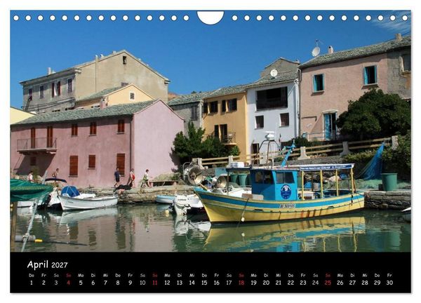 Produktbild: Korsikas St&auml;dte (Wandkalender 2027 DIN A4 quer), CALVENDO Monatskalender