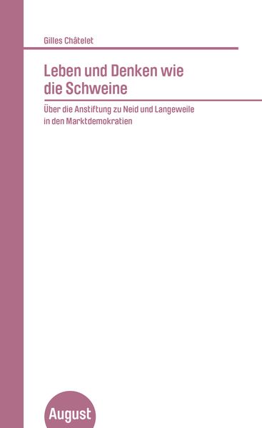 Produktbild: Leben und Denken wie die Schweine
