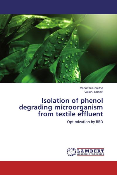 Produktbild: Isolation of phenol degrading microorganism from textile effluent