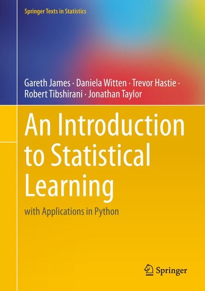 Produktbild: An Introduction to Statistical Learning