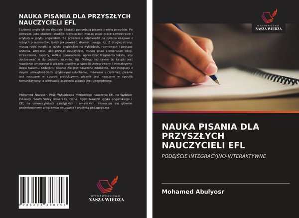 Produktbild: NAUKA PISANIA DLA PRZYSZ&iquest;YCH NAUCZYCIELI EFL