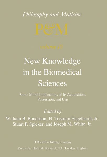 Produktbild: New Knowledge in the Biomedical Sciences