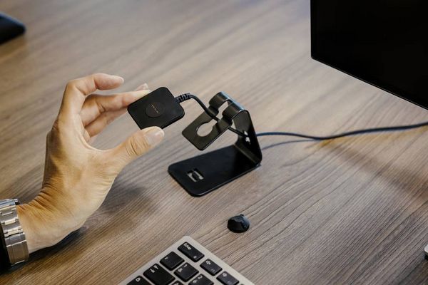 Produktbild: Crosscall Ladestation 18W X-DockE Ladeger&auml;t 1301299999435 Ausg&auml;nge 1x USB-C&reg; Schwarz