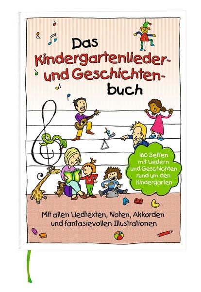 Produktbild: Das Kindergartenlieder- und Geschichtenbuch