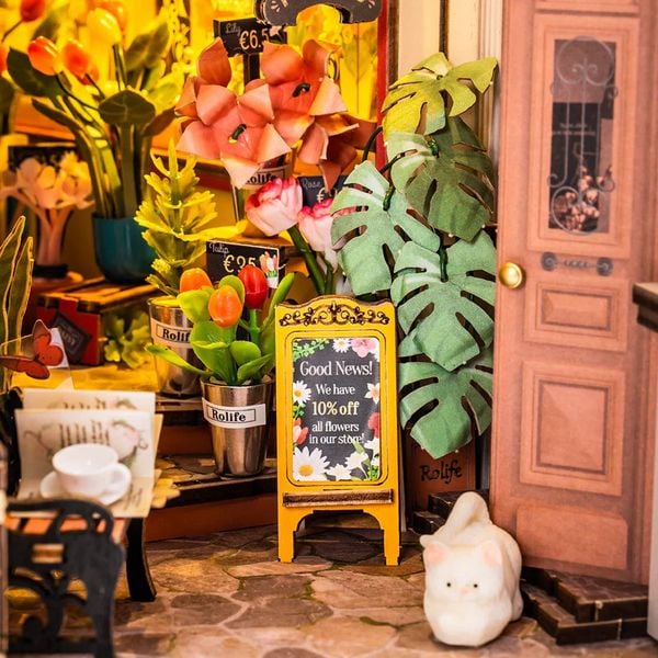 Produktbild: Book Nook DIY B&uuml;cherecke  Floral Corner