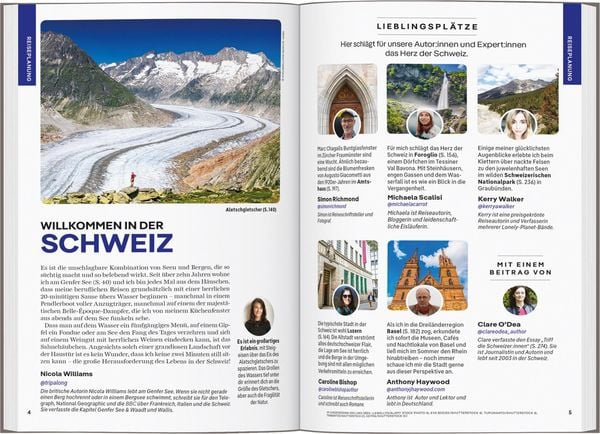 LONELY PLANET Reiseführer Schweiz