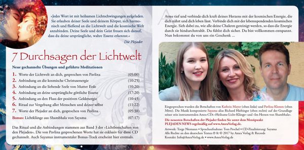 Produktbild: Lichtbotschaften von den Plejaden [&Uuml;bungs-CD 2]