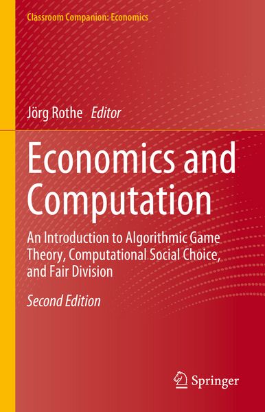 Produktbild: Economics and Computation