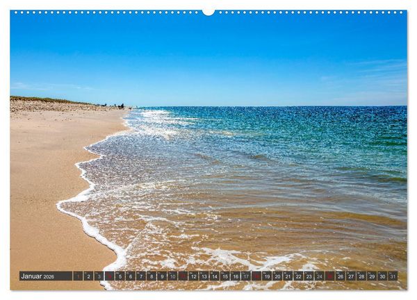 Produktbild: Bezaubernde Farbspiele am Meer (Wandkalender 2026 DIN A2 quer), CALVENDO Monatskalender