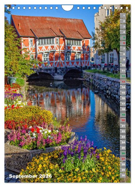 Produktbild: Wismar Stadtansichten (Wandkalender 2026 DIN A4 hoch), CALVENDO Monatskalender