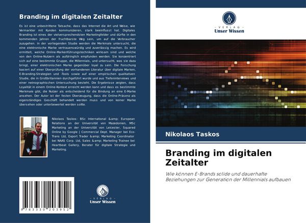 Branding im digitalen Zeitalter, Taschenbuch von Nikolaos Taskos, Verlag Unser Wissen, 9783330203952