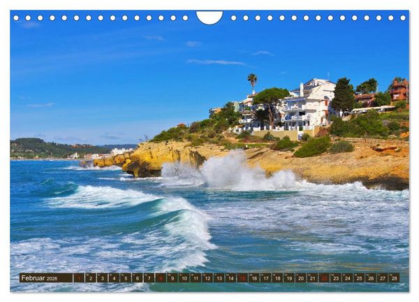 Produktbild: Costa de Ponent - Unterwegs zwischen Barcelona und Tarragona (Wandkalender 2026 DIN A4 quer), CALVENDO Monatskalender