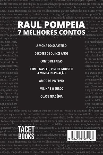 Produktbild: 7 melhores contos de Raul Pomp&eacute;ia