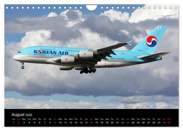 Produktbild: Big Jets (Wall Calendar 2026 DIN A4 landscape), CALVENDO 12 Month Wall Calendar
