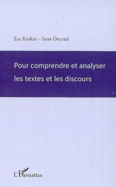 Produktbild: Pour comprendre et analyser les textes et les discours