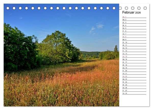 Produktbild: Landschaften des Kraichgaus (Tischkalender 2026 DIN A5 quer), CALVENDO Monatskalender