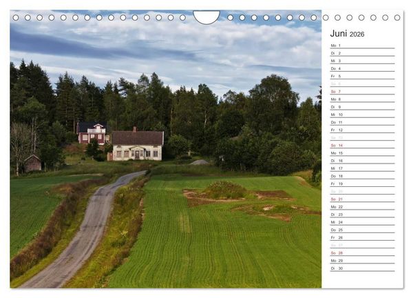 Produktbild: Unterwegs in Schweden (Wandkalender 2026 DIN A4 quer), CALVENDO Monatskalender