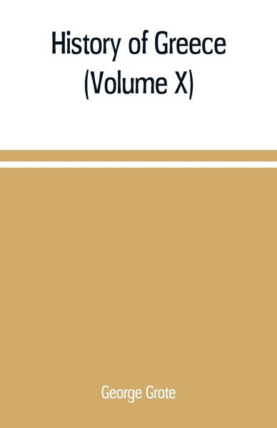 Produktbild: History of Greece (Volume X)