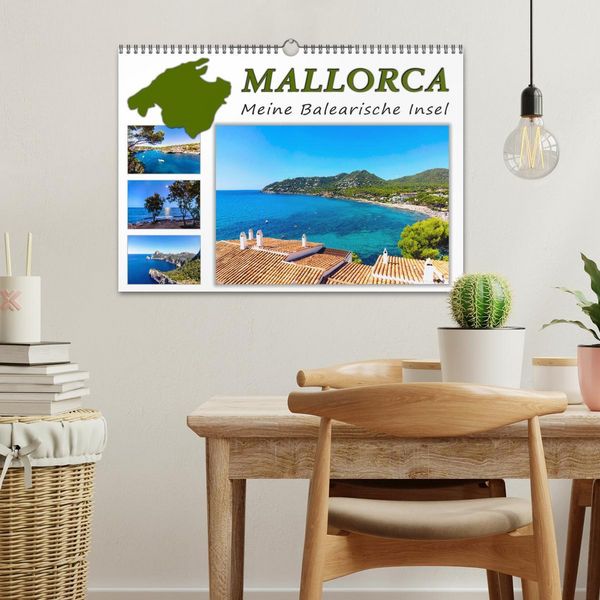 Produktbild: MALLORCA, Meine Balearische Insel (Wandkalender 2026 DIN A3 quer), CALVENDO Monatskalender