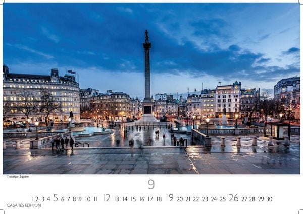 Produktbild: London Kalender 2027 &ndash; Wandkalender | Fotokalender England 35x50cm Grosses Format - Hochwertiger . mit Ansichten von Londons ikonischen Sehensw&uuml;rdigkeiten
