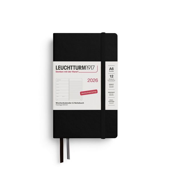 Produktbild: Wochenk.+ NB 26 A6 schw
