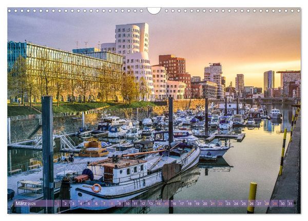 Produktbild: D&uuml;sseldorf - Ansichten einer faszinierenden Stadt (Wandkalender 2026 DIN A3 quer), CALVENDO Monatskalender